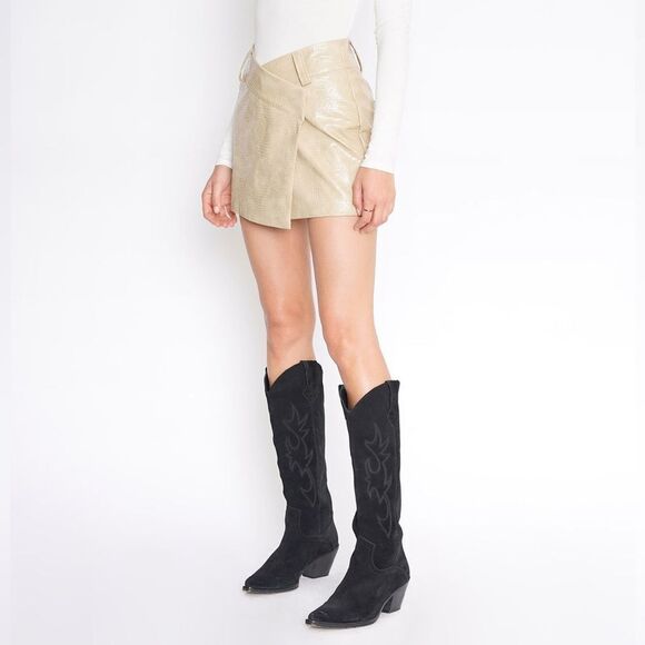 JORDAN SKIRT by 4SI3NNA - Women's sleek mini skirt - size Medium - Picture 1 of 16
